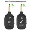 Wireless Guitar System with Built-In Transmitter and Receiver