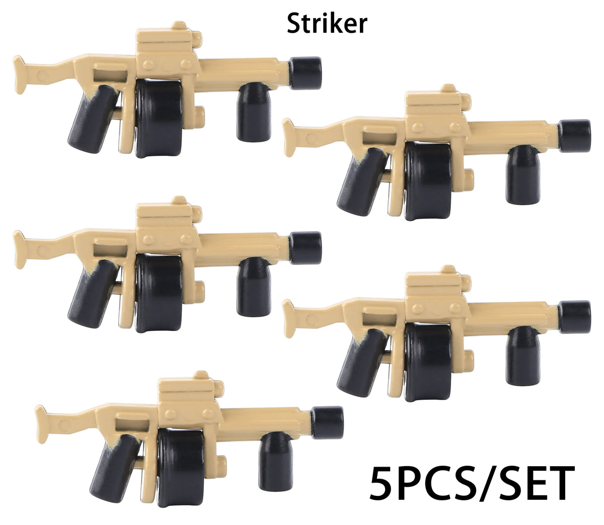 SWAT Soldier Accessories Building Block Set with Laptop and Weapons
