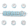Mixed Pearl and Metal Spacer Beads for Jewelry Making
