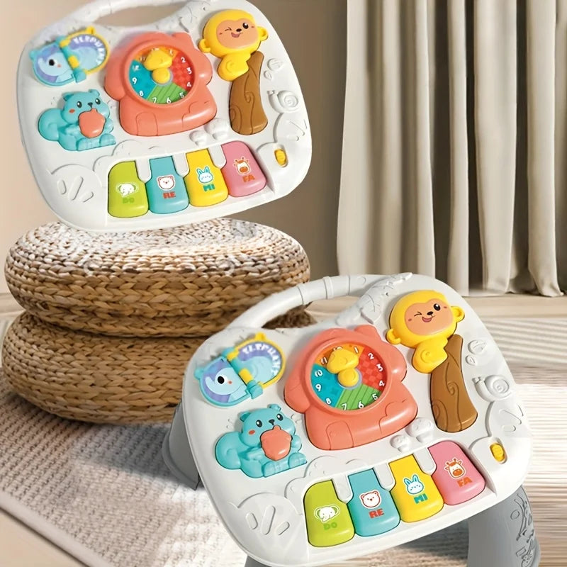 Baby Interactive Learning Table with Animal Sounds & Piano Keys