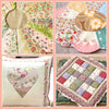 Pre-Cut Pink Cotton Jelly Rolls for Quilting & DIY Sewing