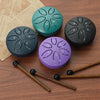 Mini Steel Tongue Drum with Mallet – 6 Notes, Portable Hand Pan for Meditation & Yoga