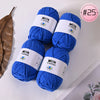 Soft Milk Cotton Yarn Value Pack - 4 Balls for Knitting & Crochet