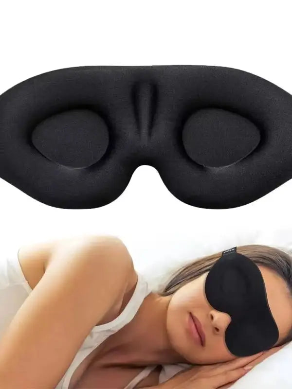 3D Contoured Sleep Mask for Total Light Blocking