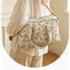 Quilted Maternity Diaper Bag with Crossbody Strap