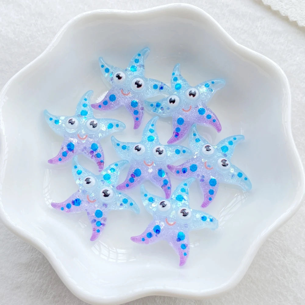 Ocean-Themed Resin Charms for Crafts & DIY Jewelry