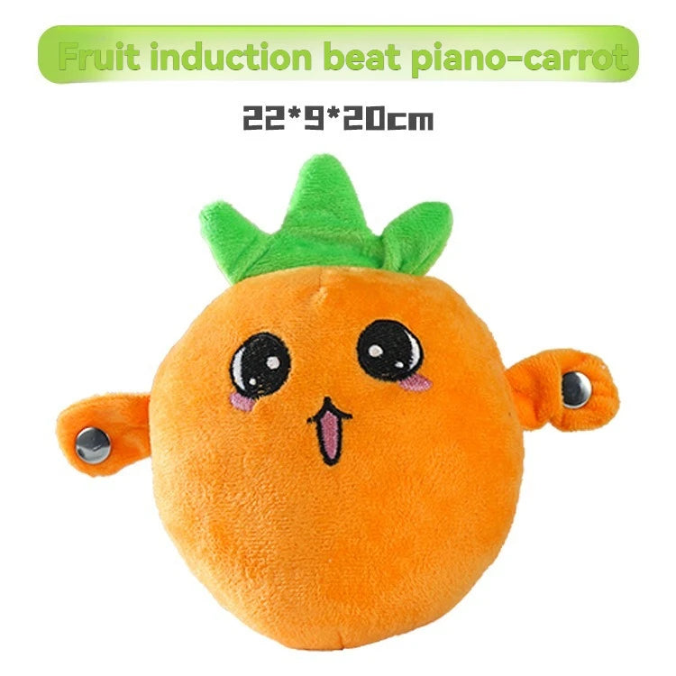 Fruit Metronome Plush Toy with Music