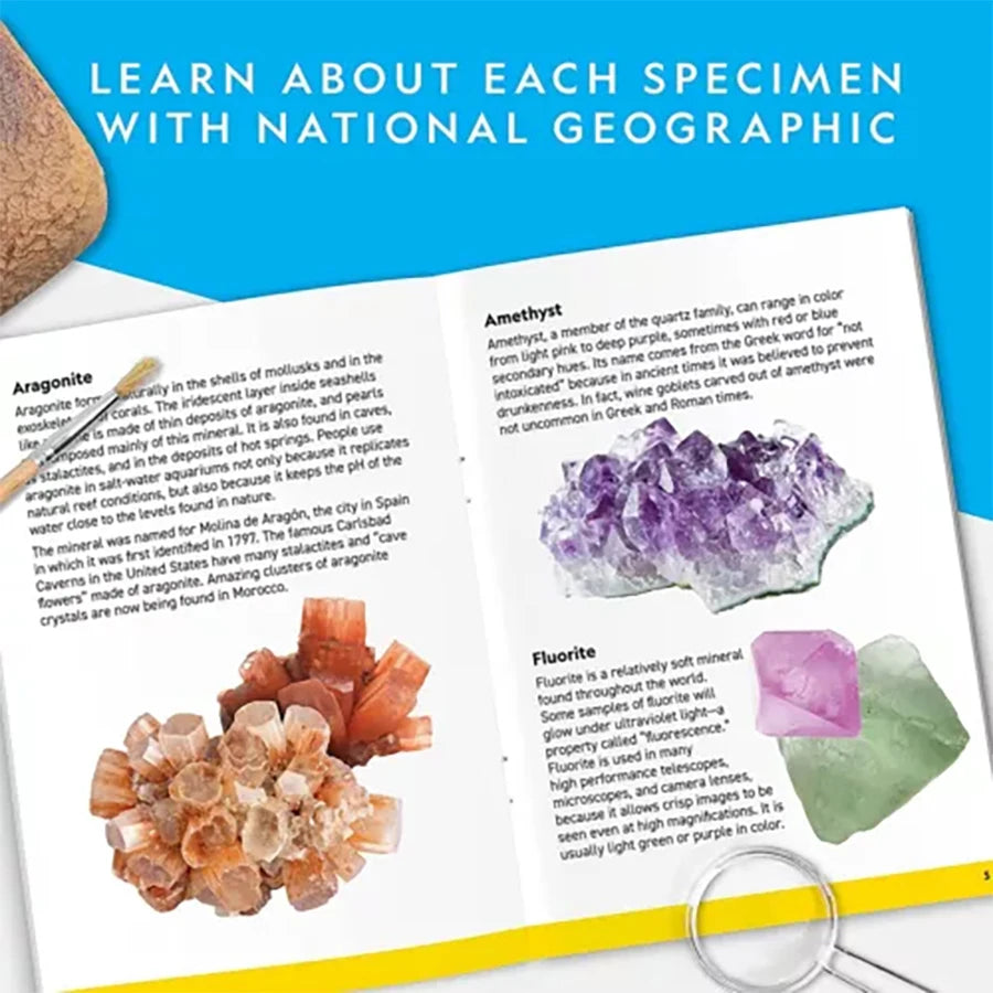 Mega Gemstone Dig Kit for Kids - STEM Excavation Toy