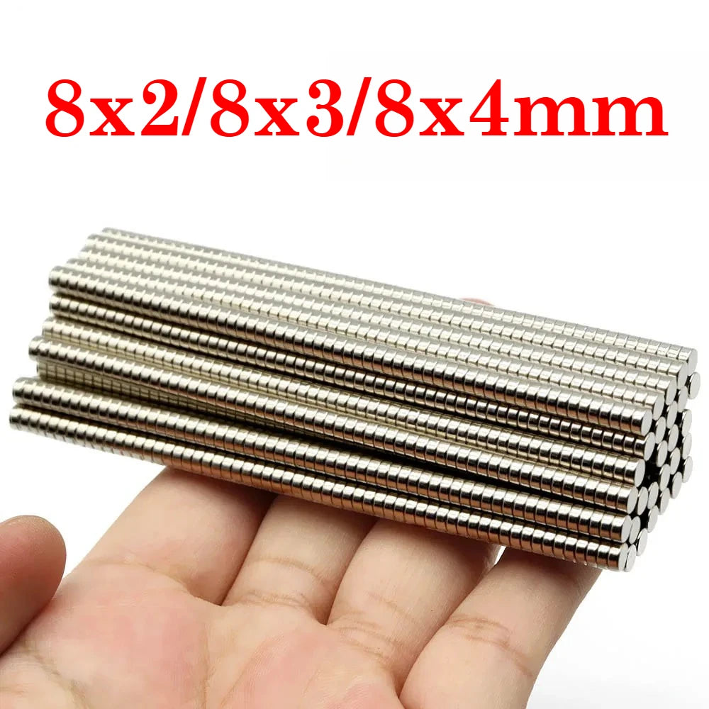 Round Magnetic Discs for Crafts, Office, and Home Organization