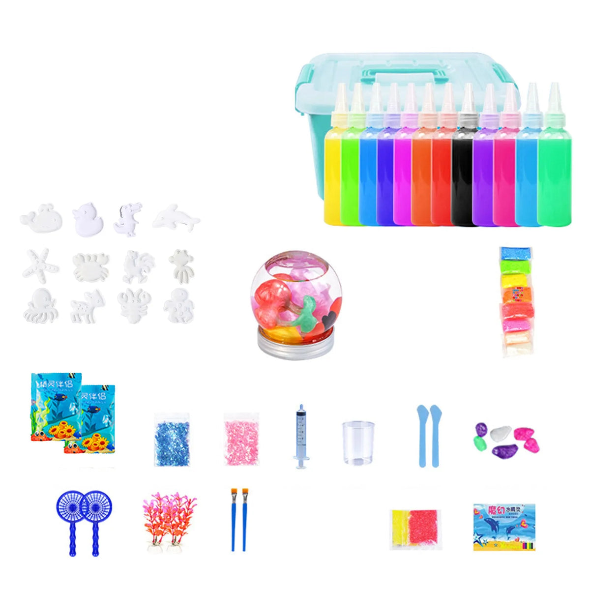 Magic Water Elf DIY Craft Kit – Create Colorful Ocean Creatures