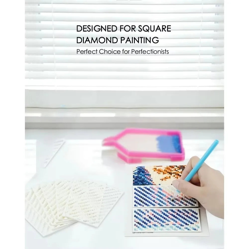 Zigzag Diamond Painting Alignment Ruler