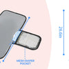 Foldable 4-in-1 Diaper Bag Backpack with Changing Pad