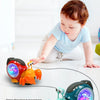 Musical Crawling Crab Toy with Lights and Sound