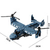 V-22 Osprey Tiltrotor Building Block Model with Working Propellers