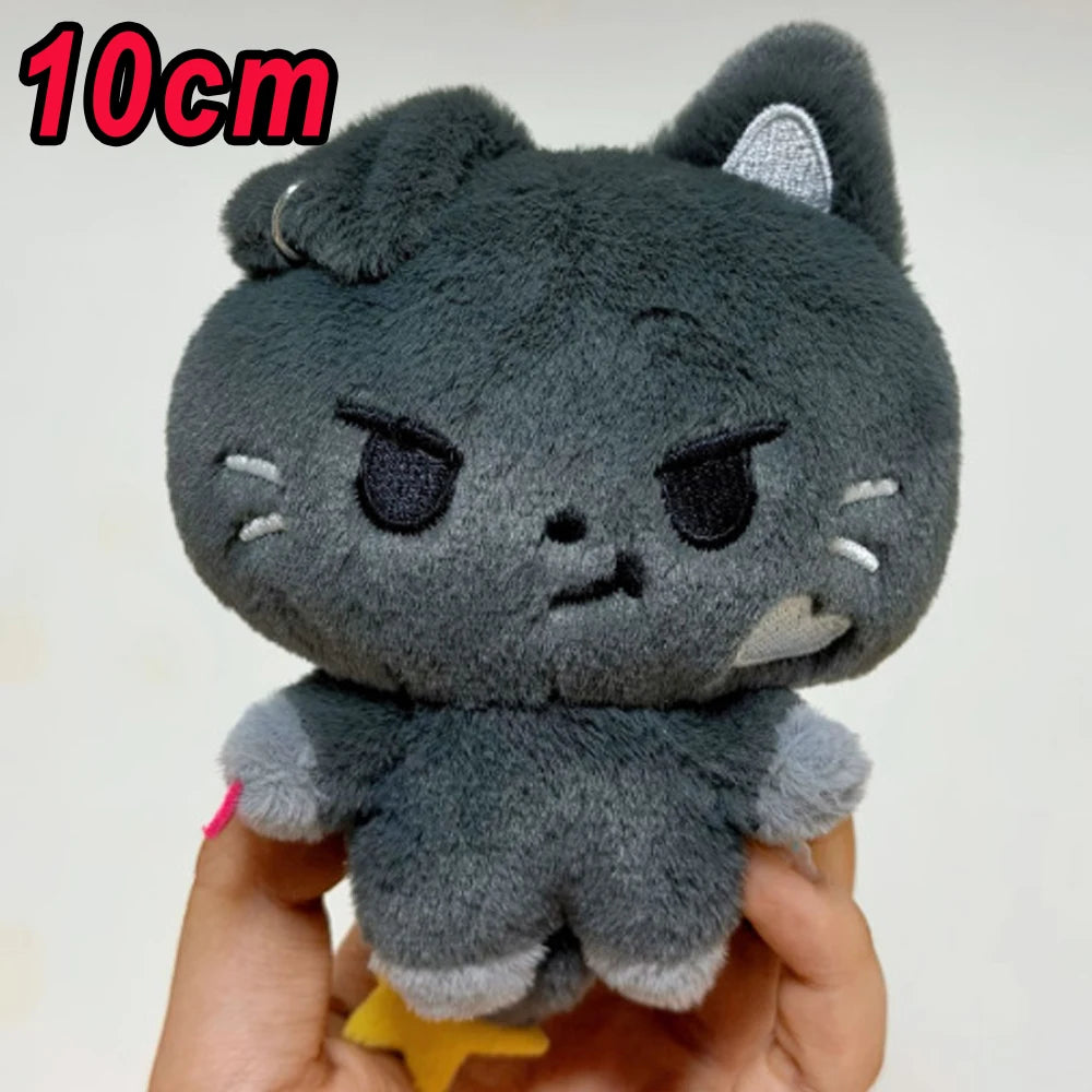 Kawaii Animal Plush Pendant Keychains (Set of 6)