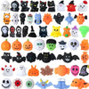 Halloween Mochi Squishy Toys – Soft Pumpkin, Ghost & Bat Stress Relievers
