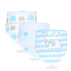 Soft Cotton Baby Bibs (3-Pack) with Cartoon Prints