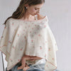 Breathable Baby Nursing Cover – Multi-Use Swaddle & Stroller Sunshade