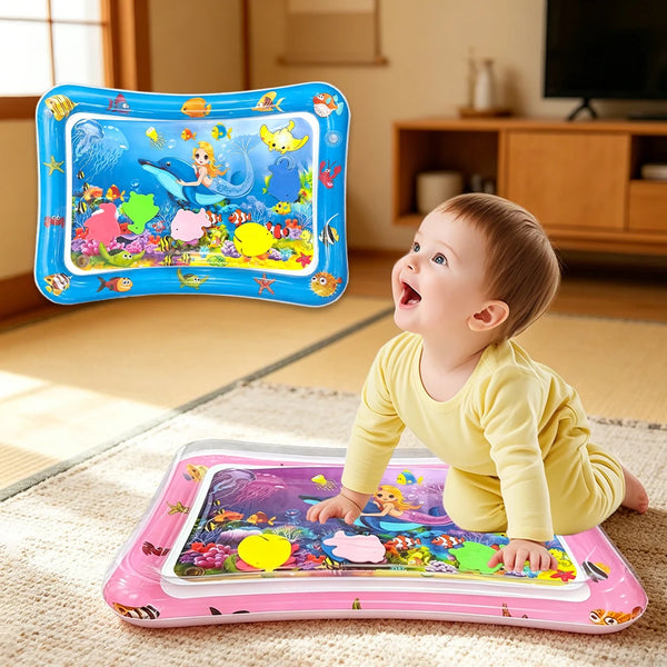 Inflatable Underwater World Water Play Mat for Babies