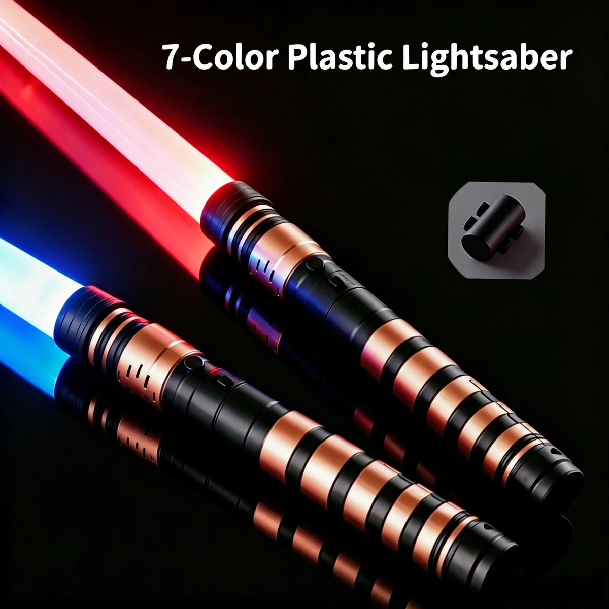 Retractable Light-Up Sword with 7 Color Modes & Sound Effects