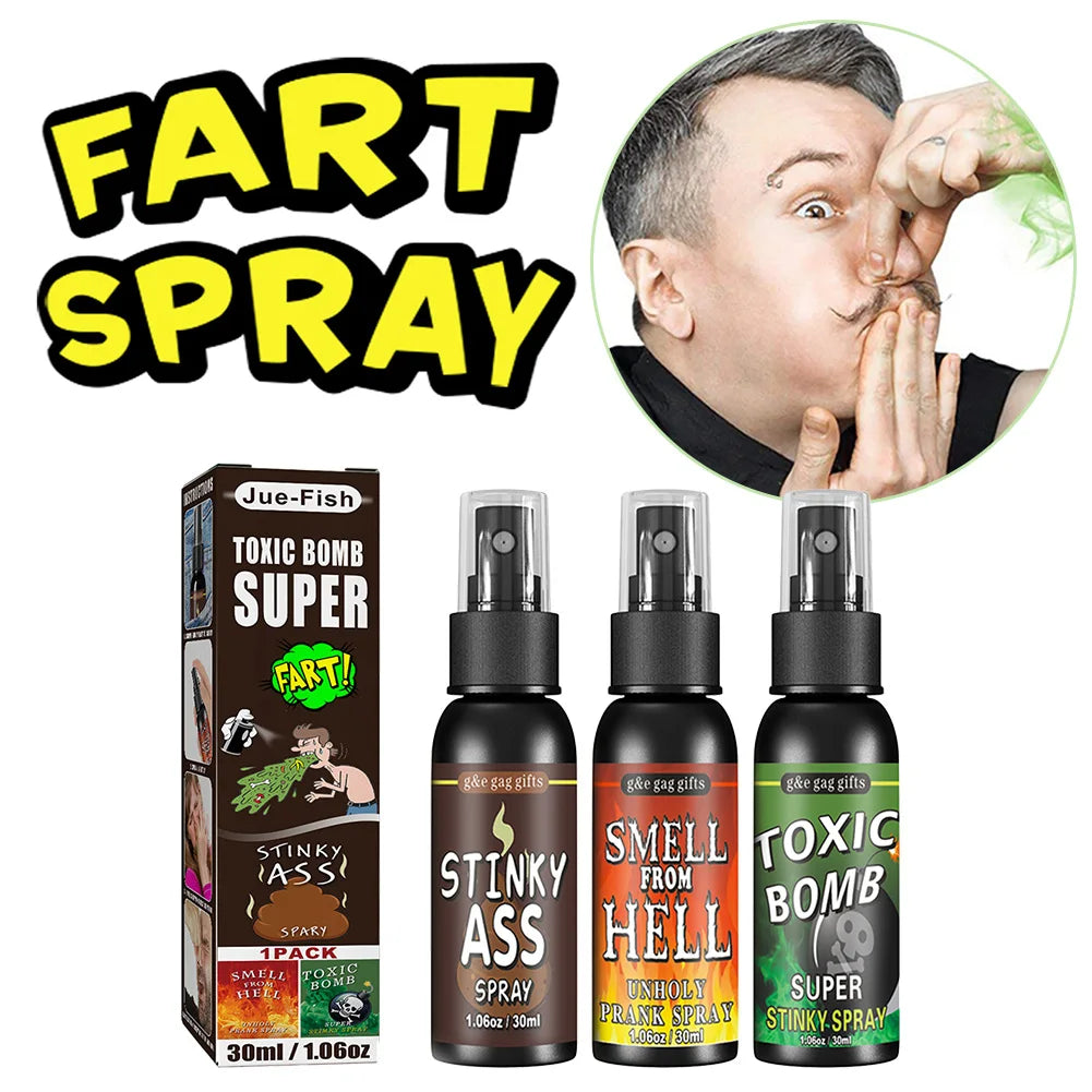 30ml Fart Spray Prank Toy – Hilarious Stink Bomb for Parties & Pranks