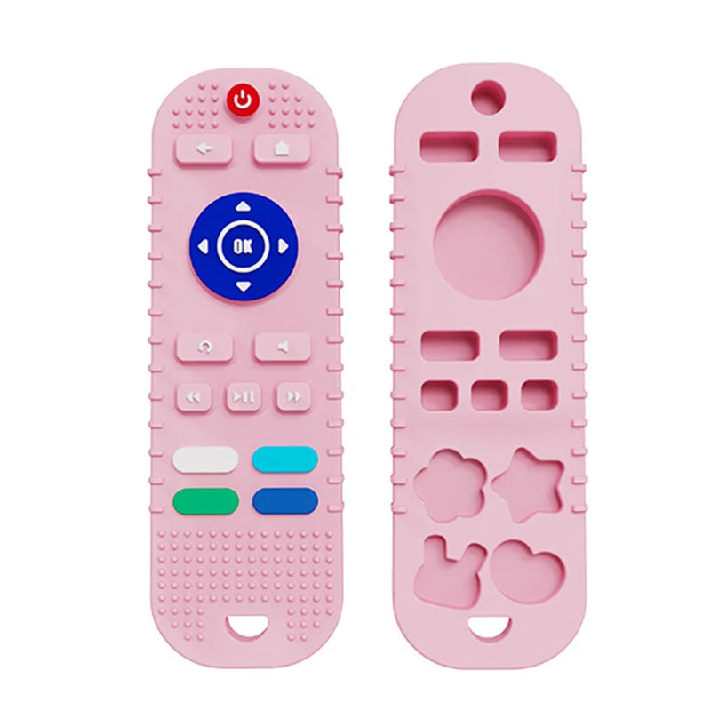 Silicone Baby Teething Toy Remote Control