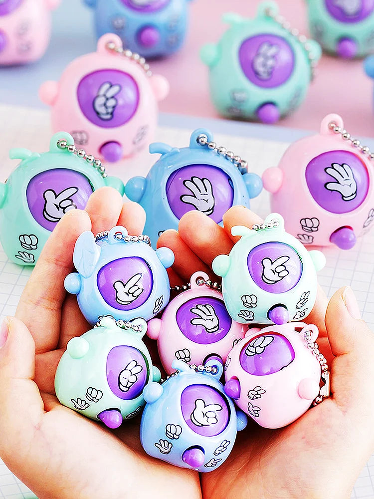 Pop Fidget Keychains Variety Pack for Party Favors & Sensory Play
