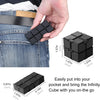 Infinity Cube Fidget Toy – Durable Metal & Plastic Stress Reliever