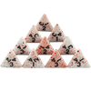 Opaque White Polyhedral Dice Set with Blood Effect for Tabletop RPGs