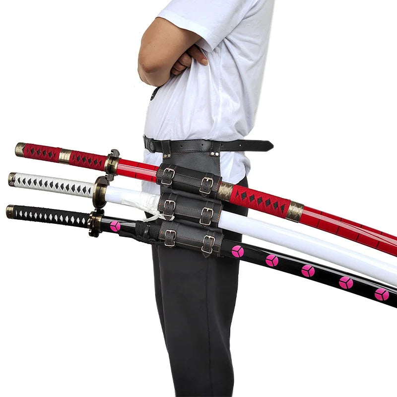 One Piece Roronoa Zoro Bamboo Katana Cosplay Sword