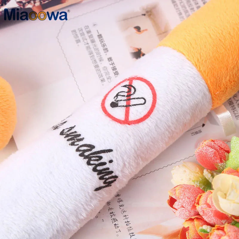 Funny Cigarette-Shaped Plush Pillow