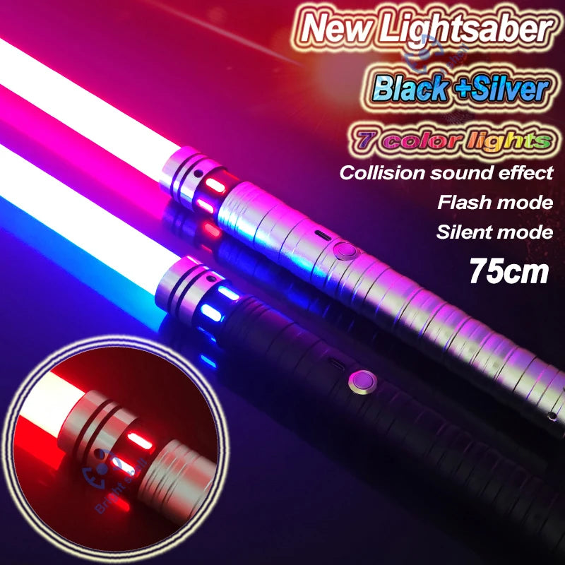 RGB Color-Changing Lightsaber with Sound Effects