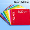 Assorted Color Felt Fabric Sheets for DIY Crafts and Sewing