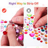 Self-Adhesive Rhinestone Gem Stickers for Crafts and DIY Projects