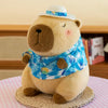 Capybara Plush Toy with Duck Swim Ring – Kawaii Stuffed Animal