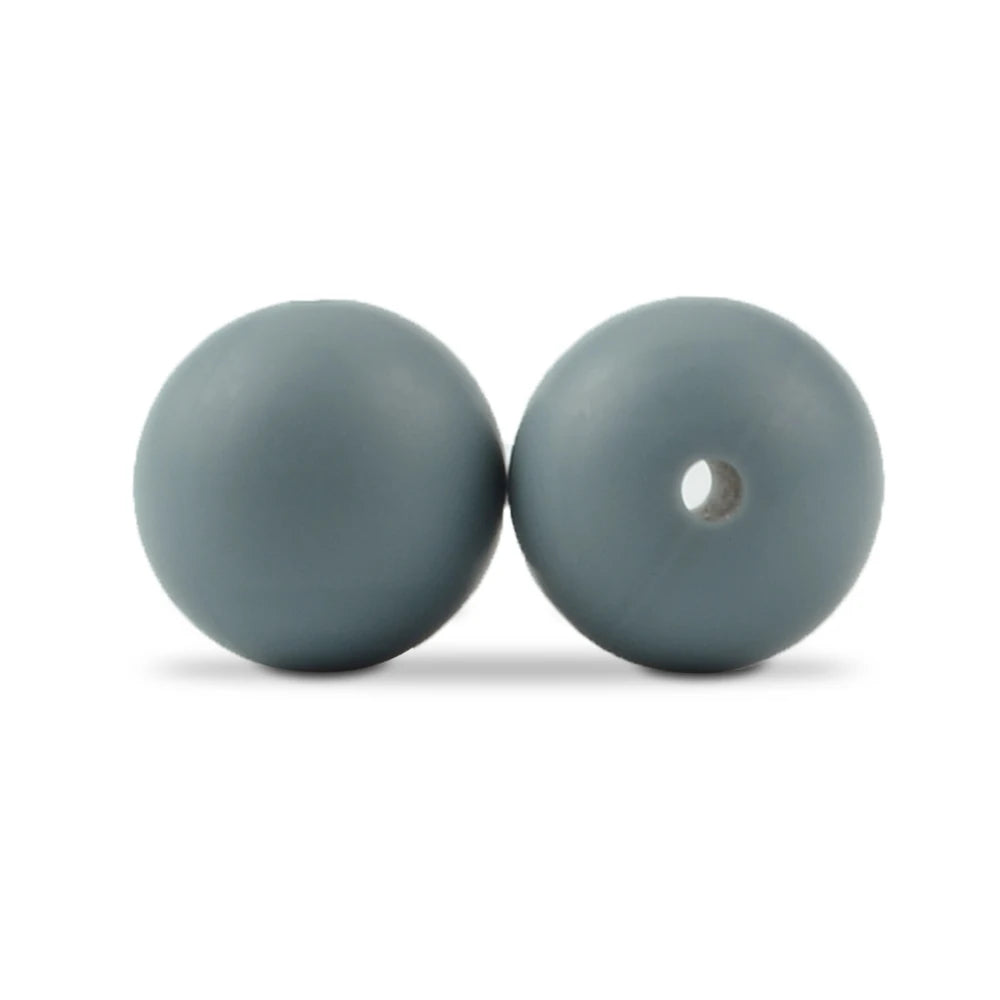 Food-Grade Silicone Beads for Jewelry Making (50-Pack)