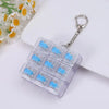 Mini Mechanical Keyboard Fidget Keychain with Clicking Keys