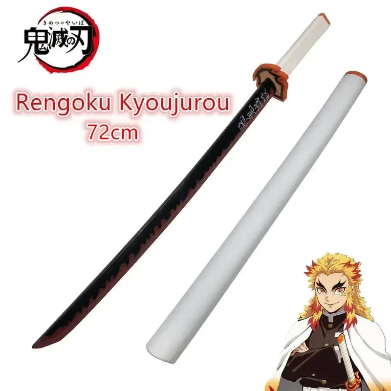 Demon Slayer Katana Cosplay Sword – Orange Rengoku & Kochou Kanae Style