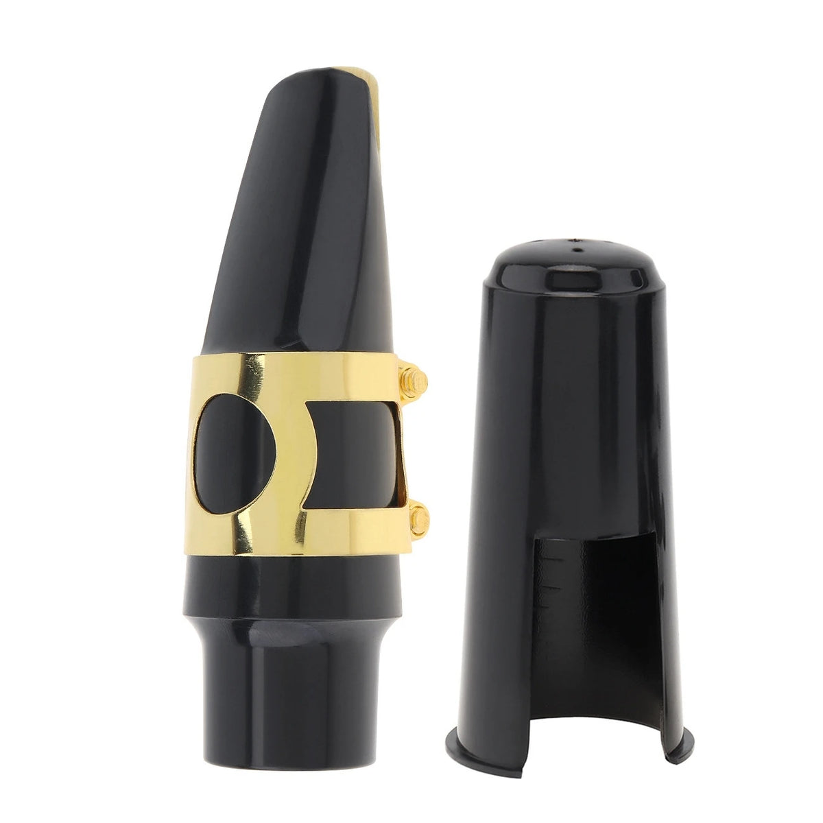 Alto Saxophone Mouthpiece Kit with Reeds, Cushions & Cleaning Brush