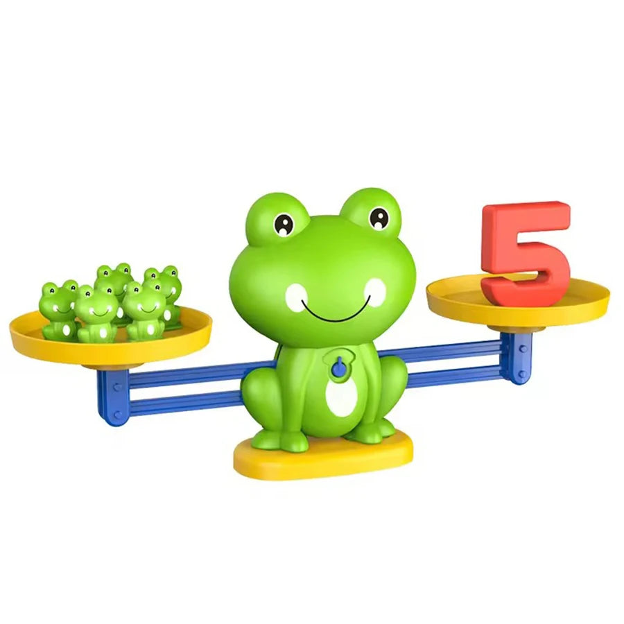 Frog Balance Math Game for Kids – Early Learning Addition & Subtraction Toy