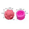 Rose & Peony Silicone Mold for Candle, Soap, and Resin Crafting