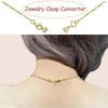 Magnetic Necklace Clasp Converter with Lobster Claw – 14K Gold & Silver Plated