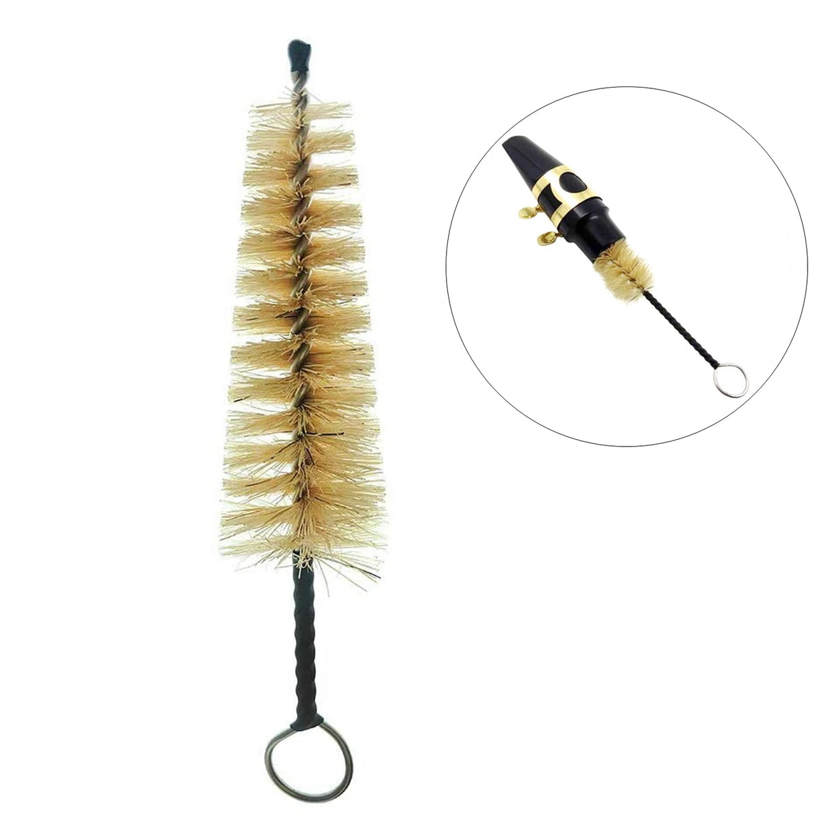 Alto Saxophone Mouthpiece Kit with Reeds, Cushions & Cleaning Brush