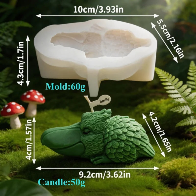 Cute Animal Silicone Mold Set for Candles and Soap Making