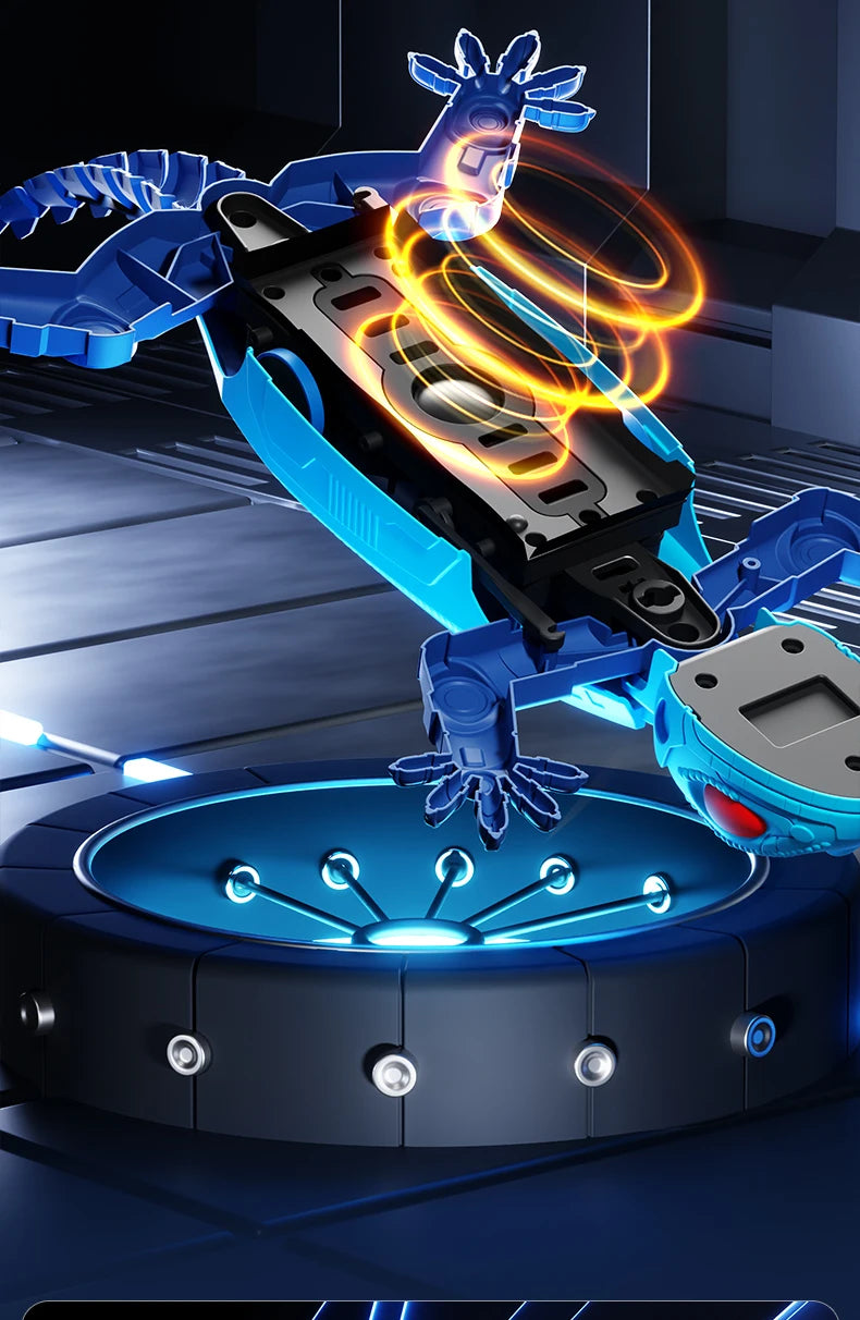 Remote Control Wall-Climbing Gecko Toy with LED Lights
