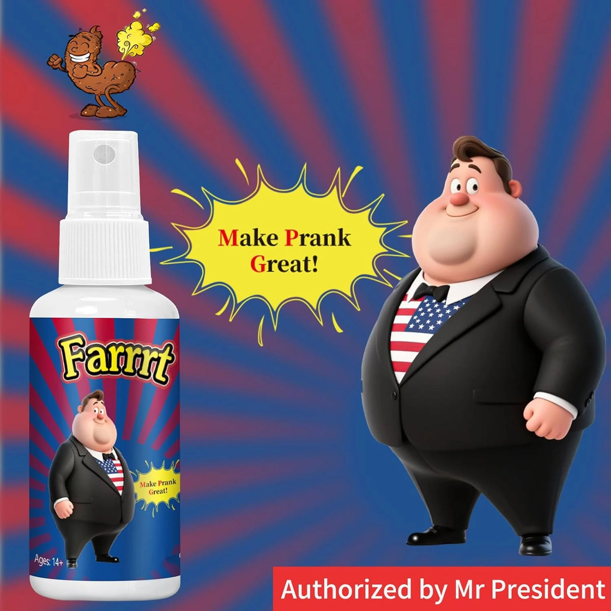 Extra-Strength Non-Toxic Prank Stink Spray — Gag Gift for Adults