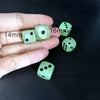 Glow-in-the-Dark Dice Set of 10