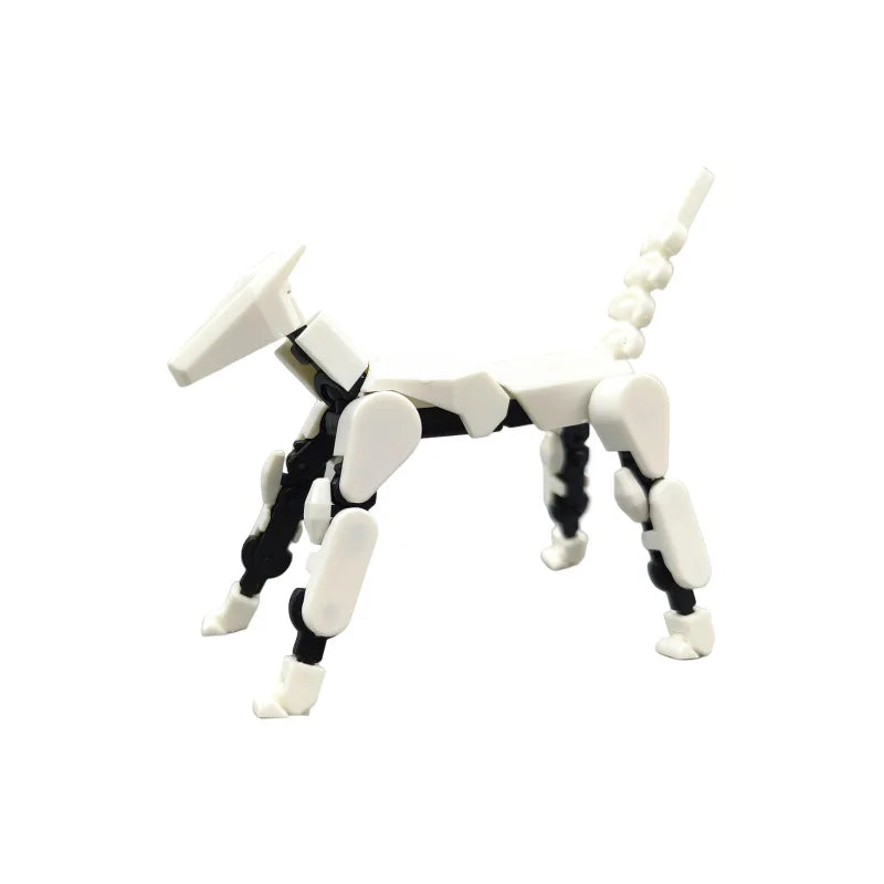 3D Articulated Action Figure Building Toy