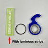 Metal Fidget Spinner Keychain for Stress Relief and Focus