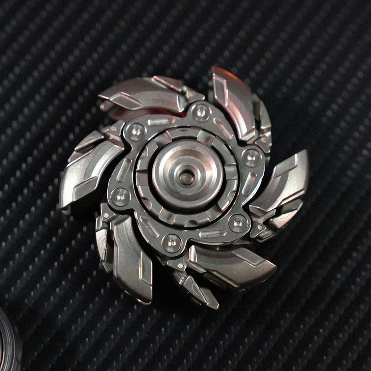 Stainless Steel Cranky Fidget Spinner for Focus and Stress Relief